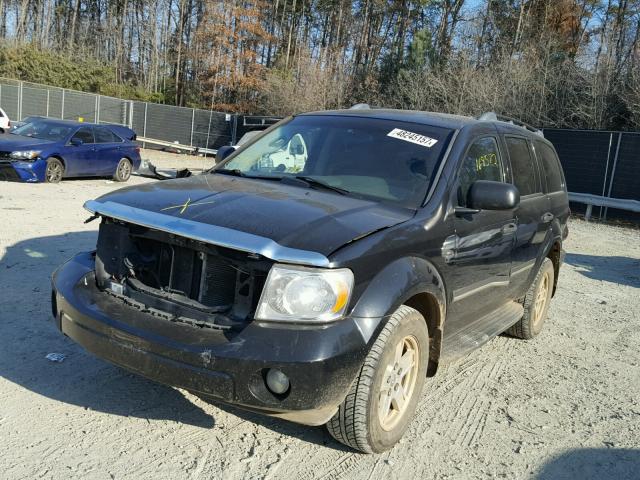 1D8HB48P07F574967 - 2007 DODGE DURANGO SL BLACK photo 2