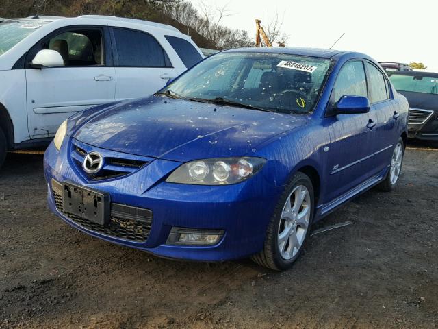 JM1BK323971623763 - 2007 MAZDA 3 S BLUE photo 2