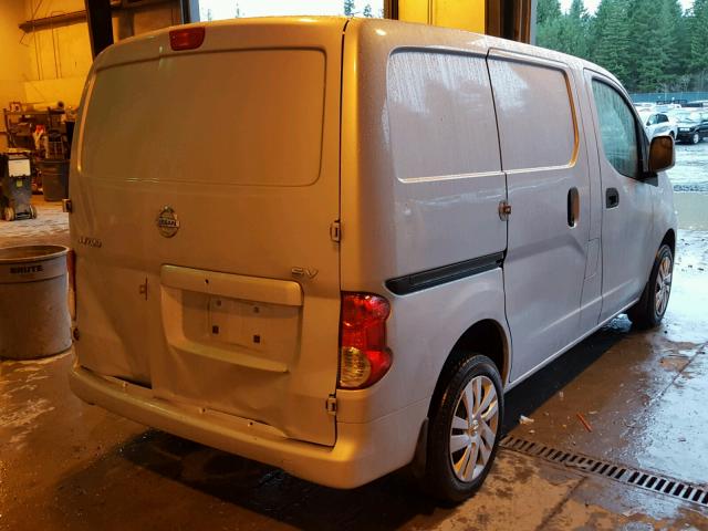 3N6CM0KN8GK698383 - 2016 NISSAN NV200 2.5S SILVER photo 4