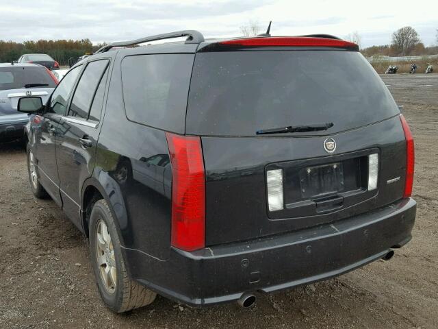 1GYEE637670185419 - 2007 CADILLAC SRX BLACK photo 3