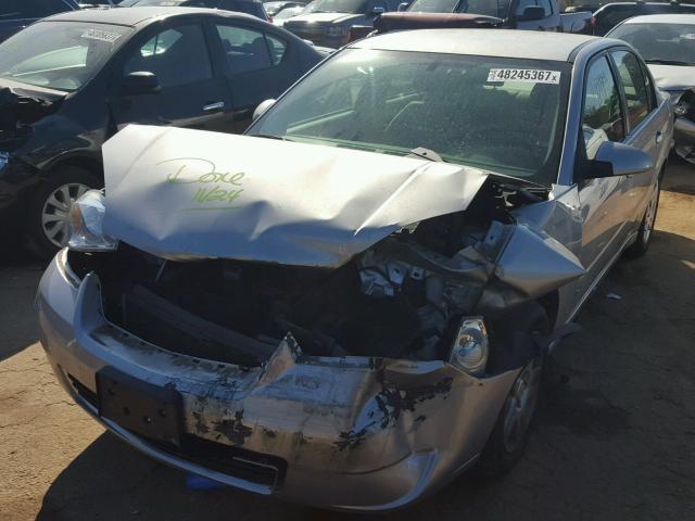 1G1ZT58F37F239546 - 2007 CHEVROLET MALIBU LT SILVER photo 2