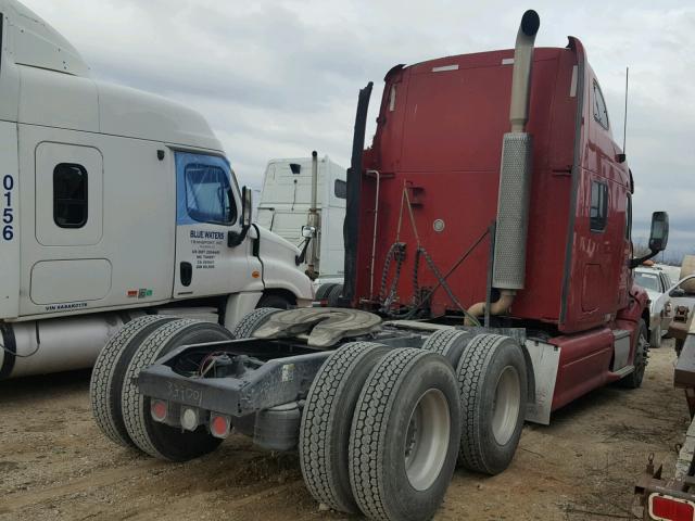 1XP7D49X89D784443 - 2009 PETERBILT 387 RED photo 3