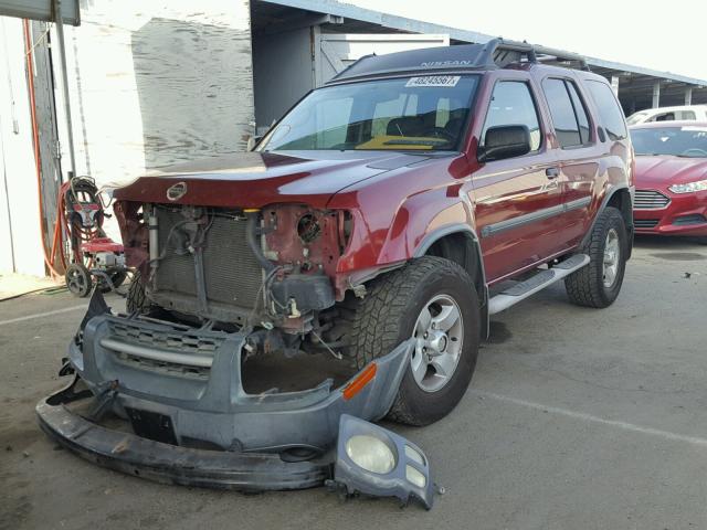 5N1ED28Y64C622134 - 2004 NISSAN XTERRA XE RED photo 2