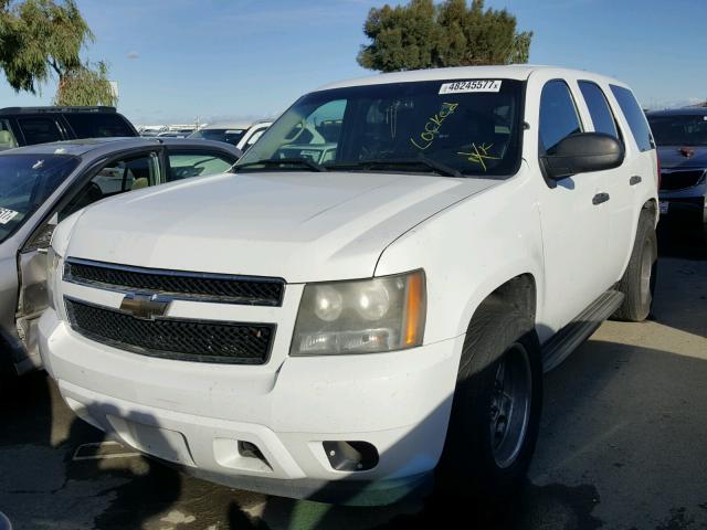 1GNEC03058R266959 - 2008 CHEVROLET TAHOE C150 WHITE photo 2