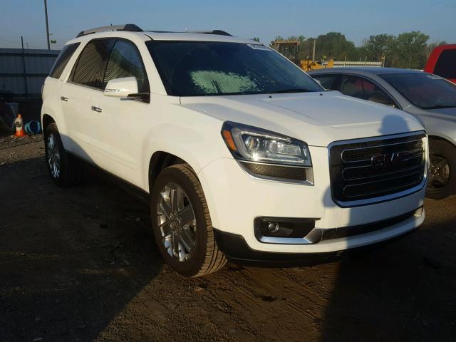 1GKKVSKD9HJ278380 - 2017 GMC ACADIA LIM WHITE photo 1