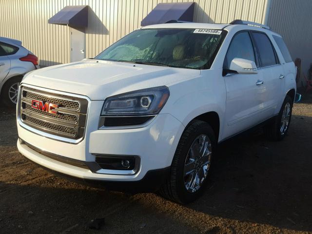 1GKKVSKD9HJ278380 - 2017 GMC ACADIA LIM WHITE photo 2