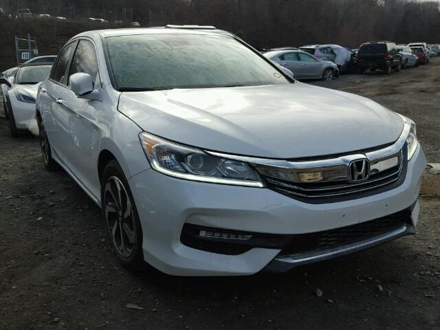 1HGCR2F94HA217286 - 2017 HONDA ACCORD EXL WHITE photo 1