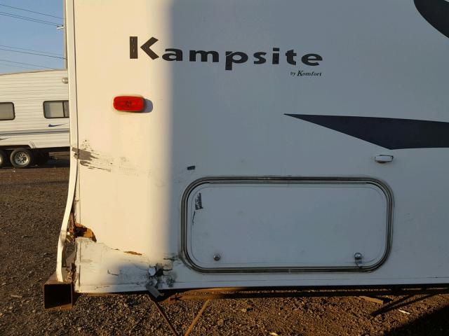 1K52KBH2262000124 - 2006 CABIN TRAILER KOMFORT WHITE photo 9