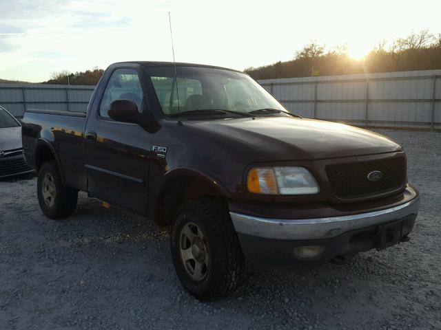 2FTRF18W6YCB16229 - 2000 FORD F150 MAROON photo 1