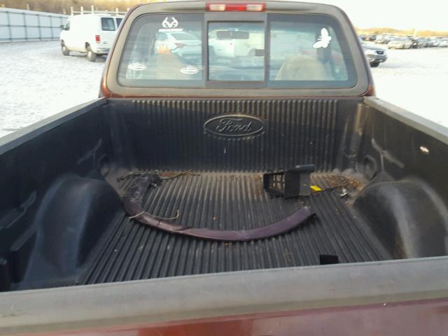 2FTRF18W6YCB16229 - 2000 FORD F150 MAROON photo 6