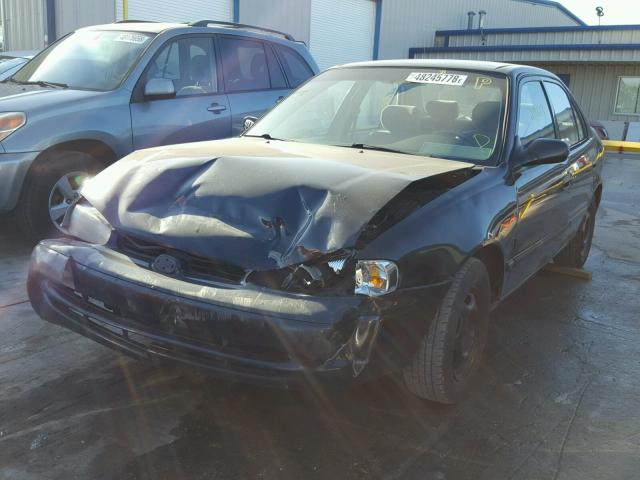 1Y1SK528X2Z414366 - 2002 CHEVROLET GEO PRIZM 黑色 照片 2