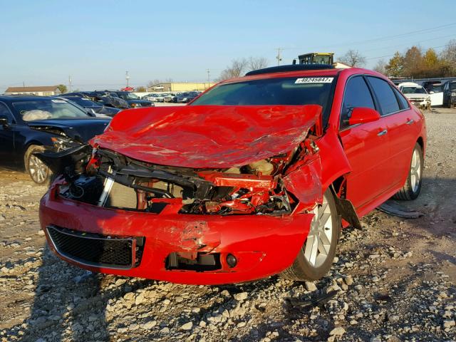 2G1WC5E3XC1164004 - 2012 CHEVROLET IMPALA LTZ RED photo 2