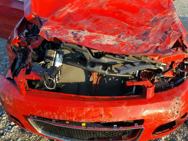 2G1WC5E3XC1164004 - 2012 CHEVROLET IMPALA LTZ RED photo 7