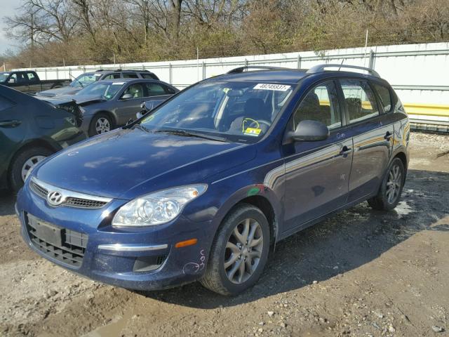 KMHDC8AE3CU136939 - 2012 HYUNDAI ELANTRA TO BLUE photo 2