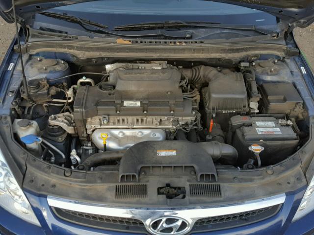 KMHDC8AE3CU136939 - 2012 HYUNDAI ELANTRA TO BLUE photo 7