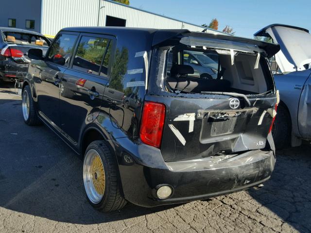 JTLKE50E081009374 - 2008 TOYOTA SCION XB Қара фото 3
