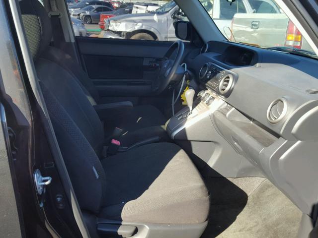 JTLKE50E081009374 - 2008 TOYOTA SCION XB Қара фото 5