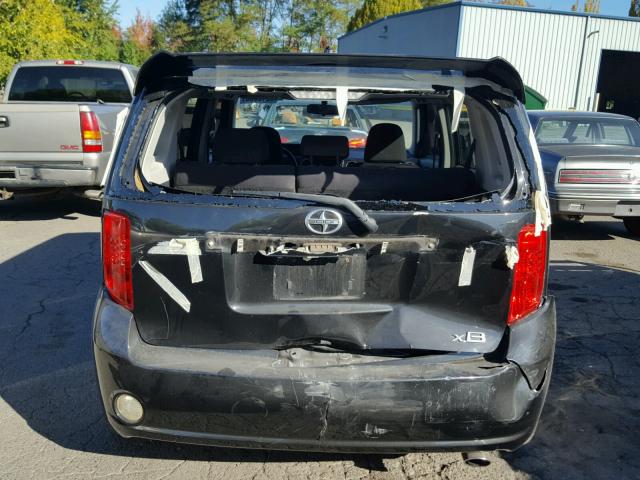 JTLKE50E081009374 - 2008 TOYOTA SCION XB Қара фото 9