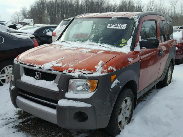 5J6YH28643L048002 - 2003 HONDA ELEMENT EX MAROON photo 2