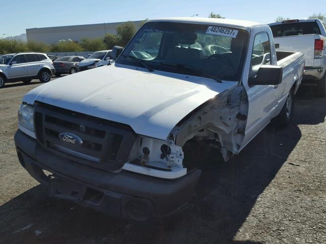 1FTKR1ADXAPA39385 - 2010 FORD RANGER WHITE photo 2