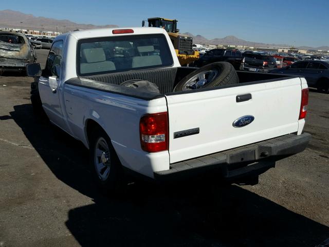 1FTKR1ADXAPA39385 - 2010 FORD RANGER WHITE photo 3