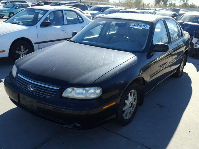 1G1NE52MXX6149374 - 1999 CHEVROLET MALIBU LS 黑色 照片 2