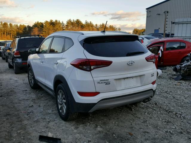 KM8J3CA2XHU319614 - 2017 HYUNDAI TUCSON LIM WHITE photo 3