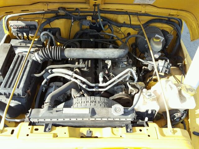 1J4FA49SX5P384512 - 2005 JEEP WRANGLER / YELLOW photo 7