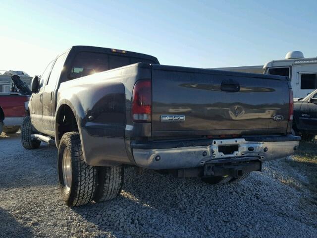 1FTWW33P97EA70404 - 2007 FORD F350 SUPER CHARCOAL photo 3