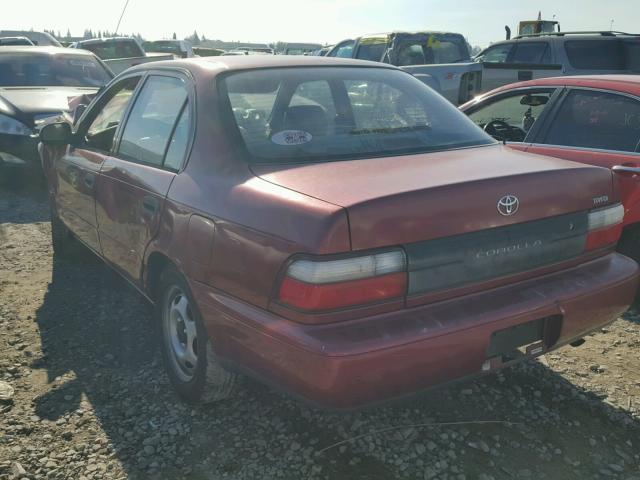 1NXBA02E4VZ588172 - 1997 TOYOTA COROLLA BA MAROON photo 3