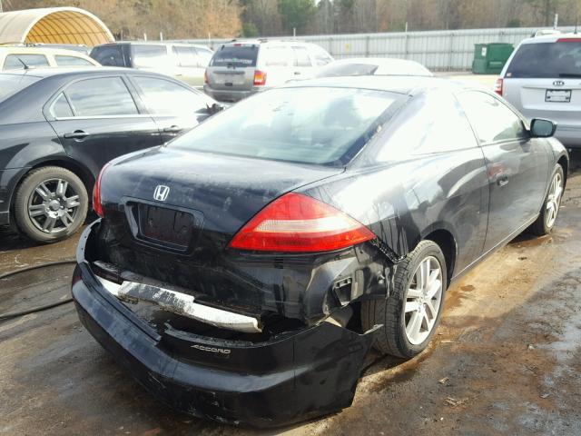 1HGCM81693A030908 - 2003 HONDA ACCORD EX BLACK photo 4