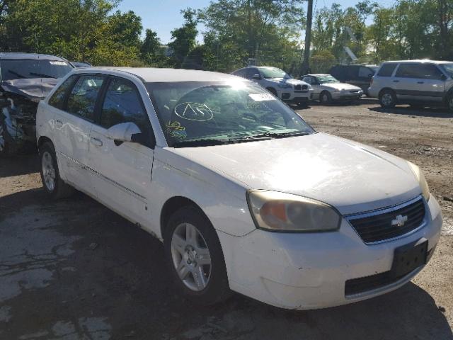 1G1ZT61866F160856 - 2006 CHEVROLET MALIBU MAX თეთრი ფოტო 1