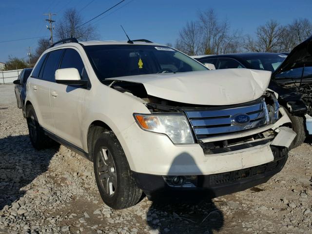 2FMDK48C28BB13780 - 2008 FORD EDGE SEL WHITE photo 1