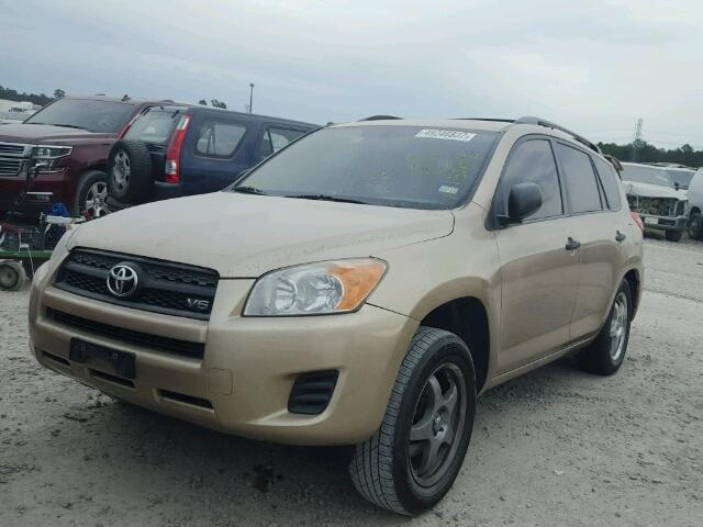 JTMZK4DV3AD004200 - 2010 TOYOTA RAV4 GOLD photo 2