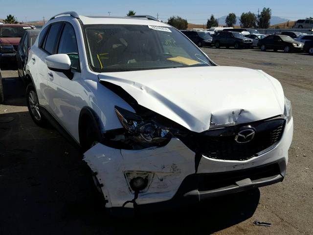 JM3KE2CYXE0377571 - 2014 MAZDA CX-5 TOURI WHITE photo 1