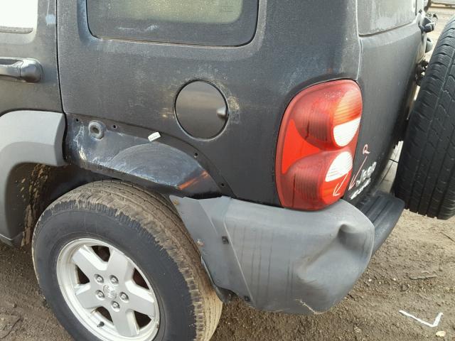 1J4GL48K57W508677 - 2007 JEEP LIBERTY SP BLACK photo 10