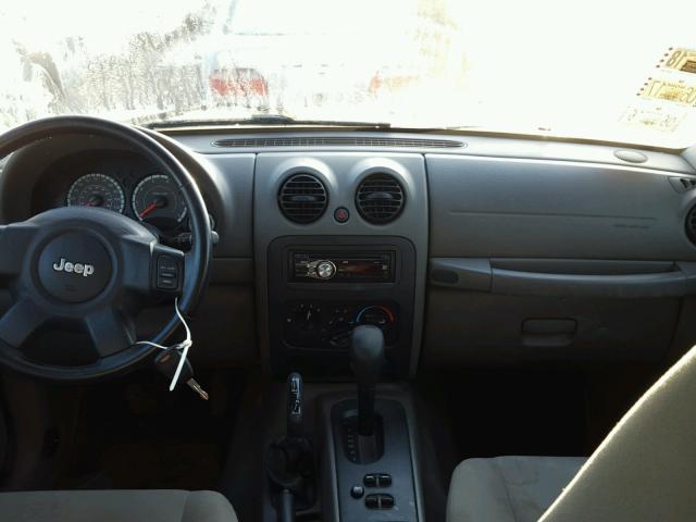 1J4GL48K57W508677 - 2007 JEEP LIBERTY SP BLACK photo 9