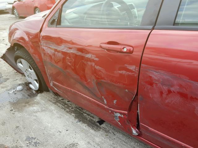 1B3LC46K88N652451 - 2008 DODGE AVENGER SE RED photo 9