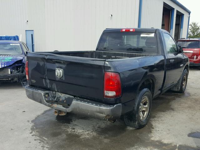 1D3HB16K89J507416 - 2009 DODGE RAM 1500 BLUE photo 4