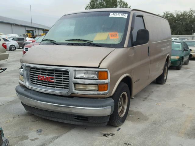 1GTFG15M2Y1164136 - 2000 GMC SAVANA G15 BROWN photo 2