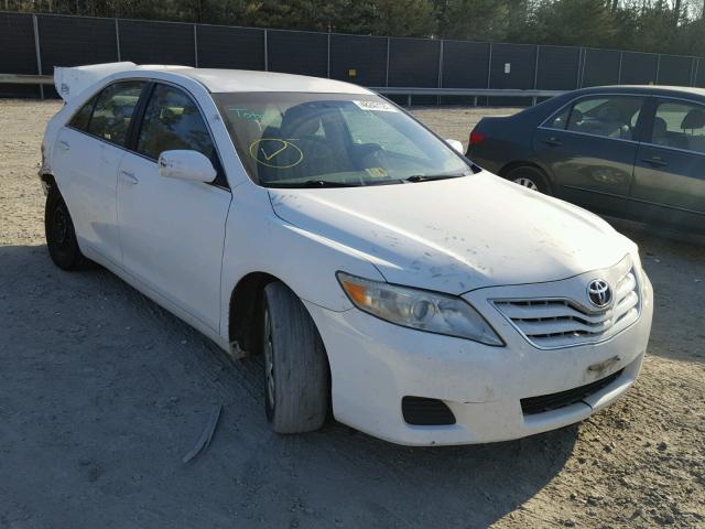 4T4BF3EK9AR003767 - 2010 TOYOTA CAMRY BASE WHITE photo 1