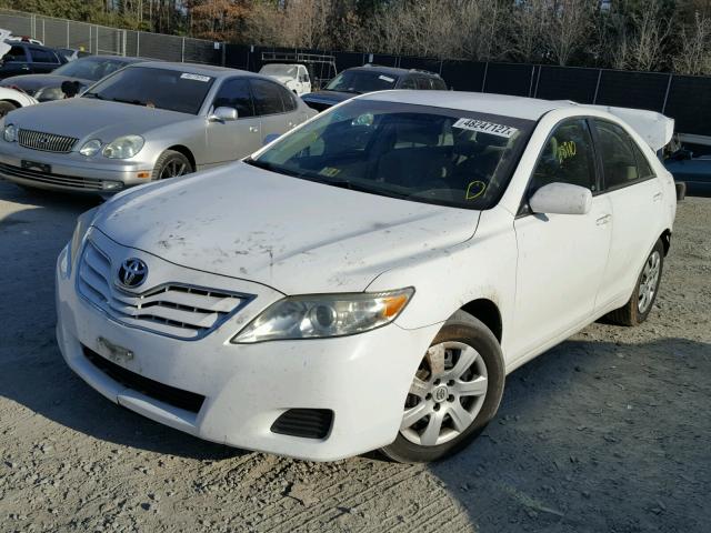 4T4BF3EK9AR003767 - 2010 TOYOTA CAMRY BASE WHITE photo 2