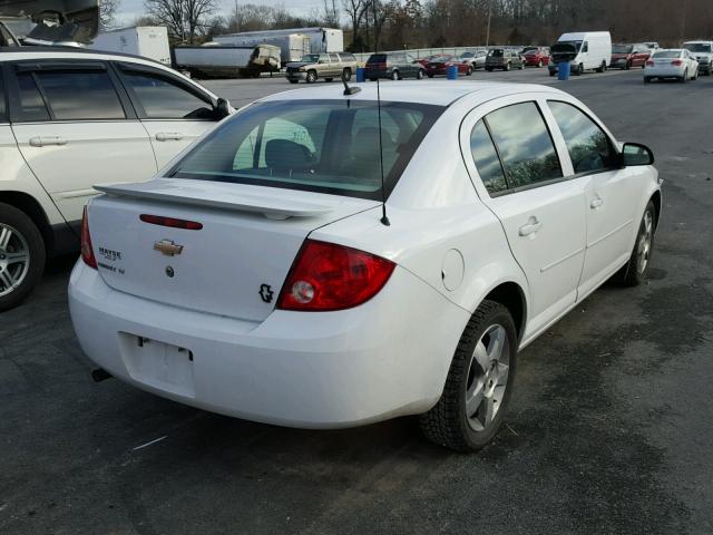 1G1AD5F50A7145243 - 2010 CHEVROLET COBALT 1LT WHITE photo 4