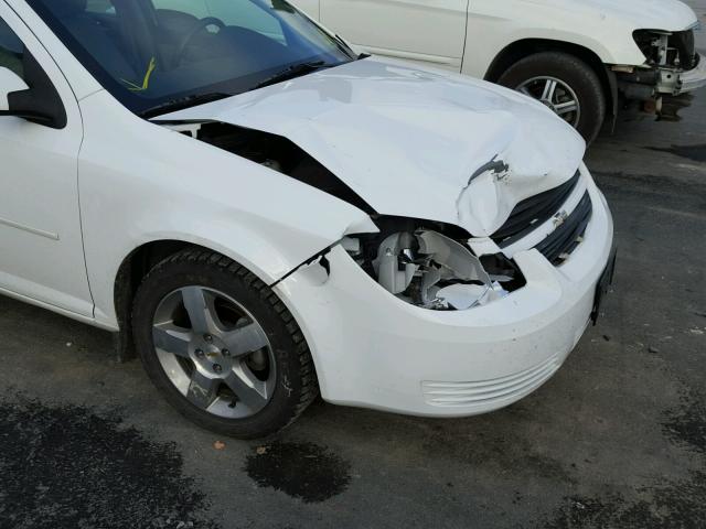 1G1AD5F50A7145243 - 2010 CHEVROLET COBALT 1LT WHITE photo 9