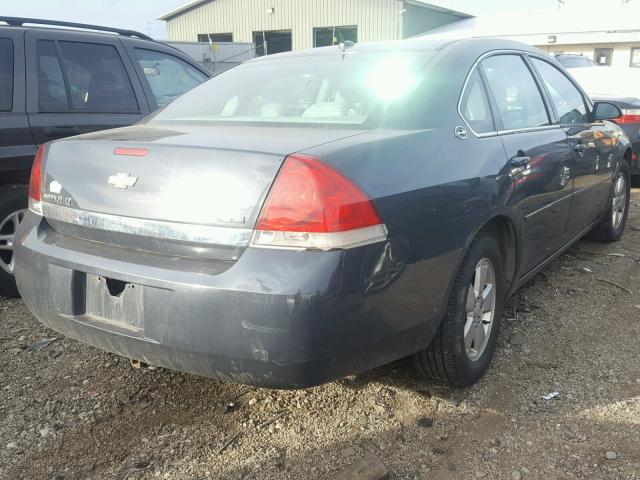 2G1WT58KX89209373 - 2008 CHEVROLET IMPALA LT GRAY photo 4