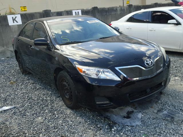 4T1BF3EK2AU090728 - 2010 TOYOTA CAMRY BASE BLACK photo 1