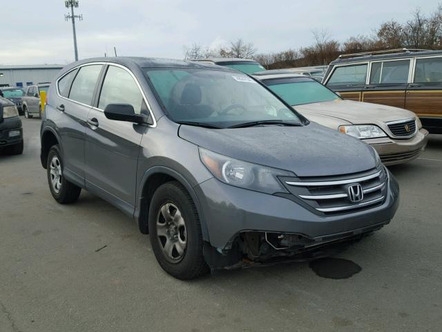 2HKRM4H3XDH651016 - 2013 HONDA CR-V LX GRAY photo 1