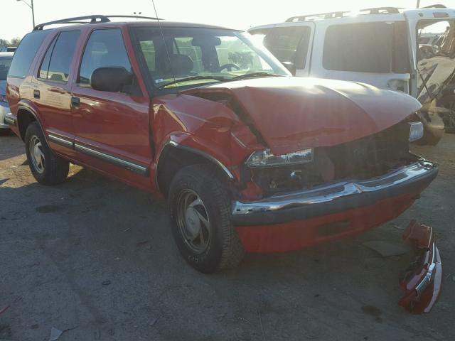 1GNDT13W9X2113269 - 1999 CHEVROLET BLAZER RED photo 1