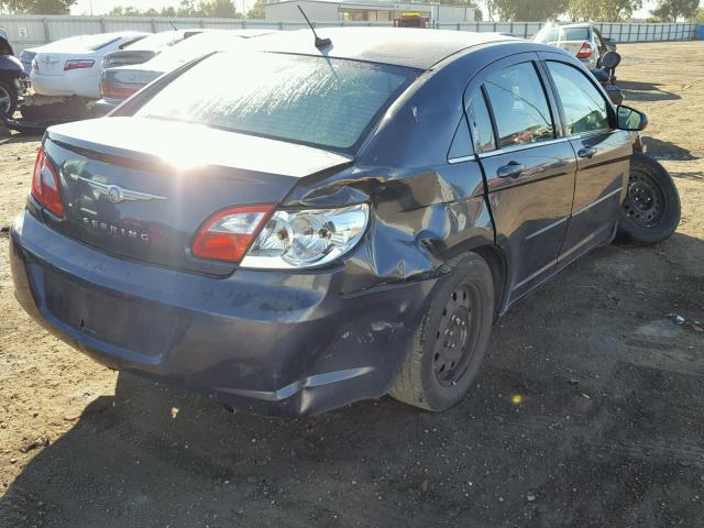 1C3LC46K58N224632 - 2008 CHRYSLER SEBRING LX BLUE photo 4