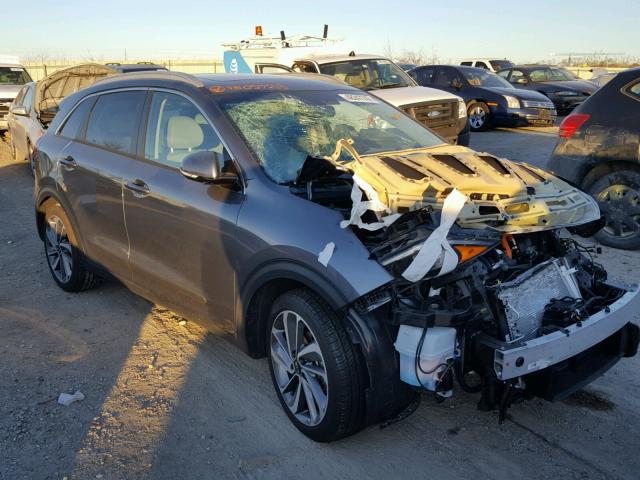 KNDCE3LC1H5057263 - 2017 KIA NIRO EX TO GRAY photo 1